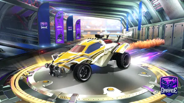 A Rocket League car design from Visanen