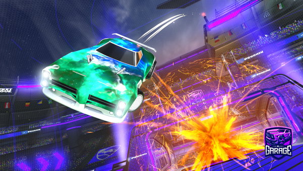 A Rocket League car design from jackisaboi