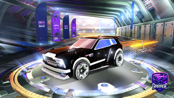 A Rocket League car design from MojoMontana