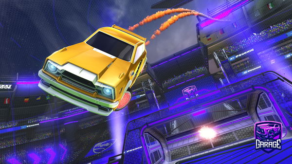 A Rocket League car design from kravomaga