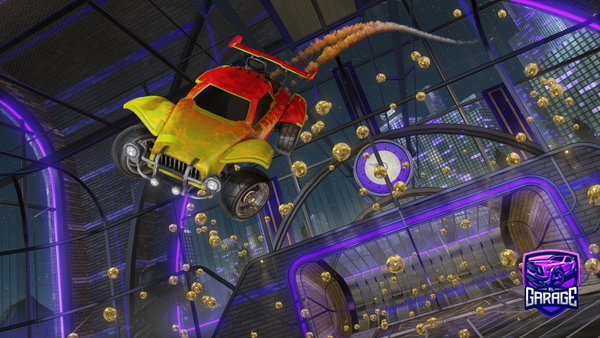 A Rocket League car design from Chazzyboi234