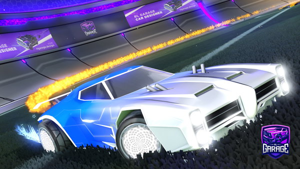A Rocket League car design from r0nald07