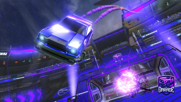 A Rocket League car design from TALLzack