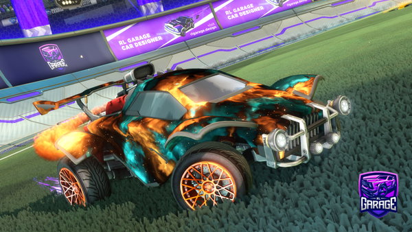 A Rocket League car design from Stenergie