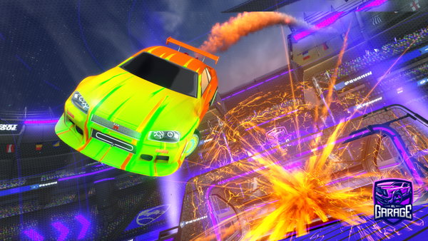 A Rocket League car design from Hayyan_02