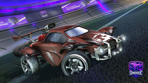 A Rocket League car design from Tronixtian