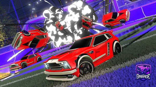 A Rocket League car design from MaxBesm