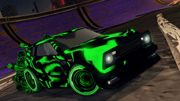 A Rocket League car design from Polar-Ray