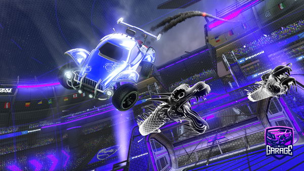 A Rocket League car design from WLRCaM