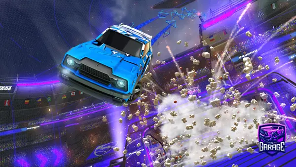 A Rocket League car design from blpuffy