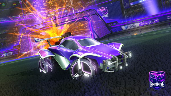 A Rocket League car design from keenanlive