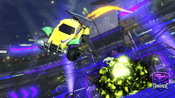 A Rocket League car design from DenkiZz_