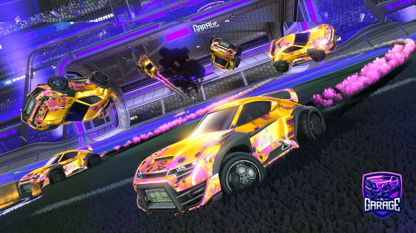 A Rocket League car design from dieguilin