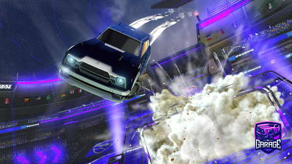 A Rocket League car design from AKZonTop
