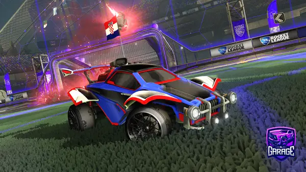 A Rocket League car design from GRANNIRO