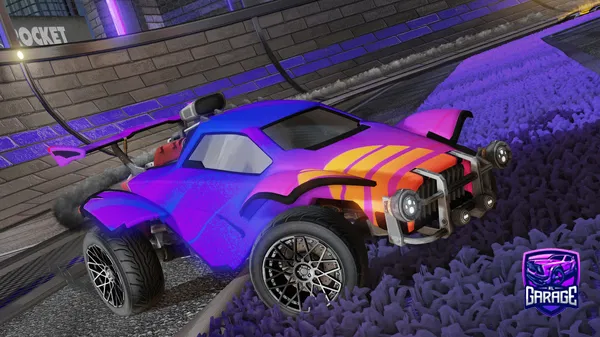 A Rocket League car design from Mystic6705