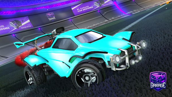 A Rocket League car design from Nightshade_3468