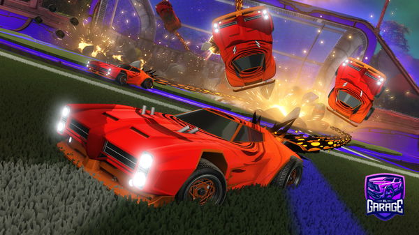 A Rocket League car design from Icey_D223