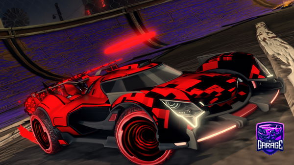 A Rocket League car design from w22weee
