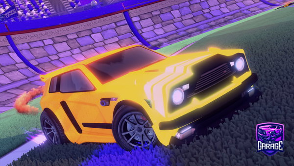 A Rocket League car design from jackbarnesss