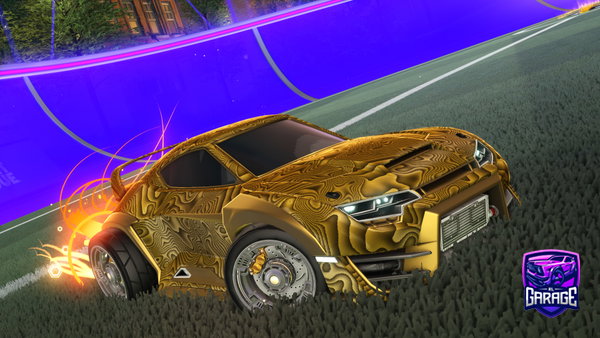 A Rocket League car design from Rebblehartt
