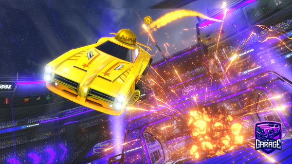 A Rocket League car design from djahyll