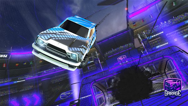 A Rocket League car design from Cyclone21343