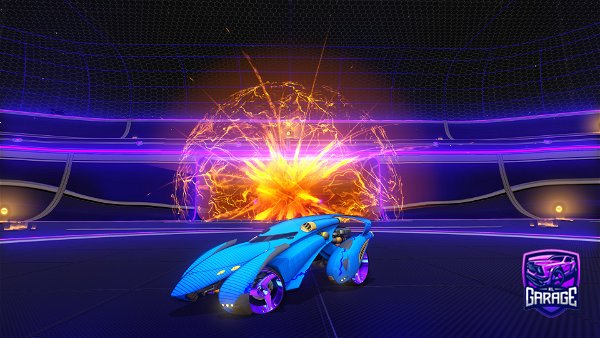 A Rocket League car design from OH2011