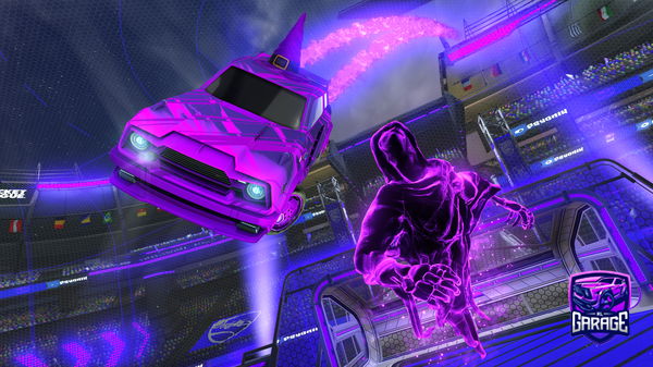 A Rocket League car design from ZEN246