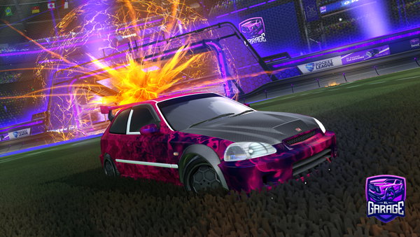 A Rocket League car design from TheWonderfulAce