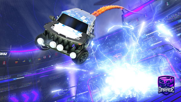 A Rocket League car design from sebitur