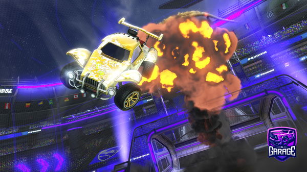 A Rocket League car design from jesp3