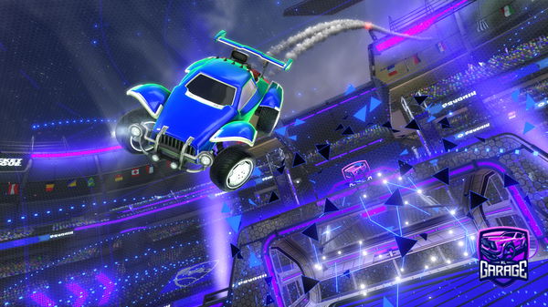 A Rocket League car design from HockeyGar27