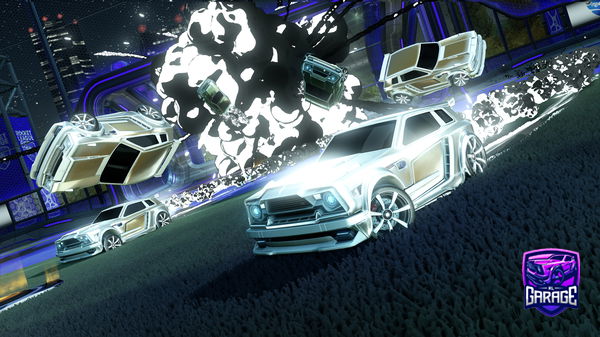 A Rocket League car design from Kinosskai