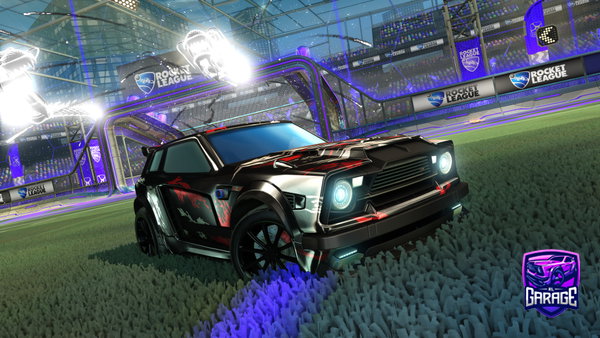 A Rocket League car design from Overty_Hylouu