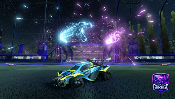 A Rocket League car design from CDS_Fury