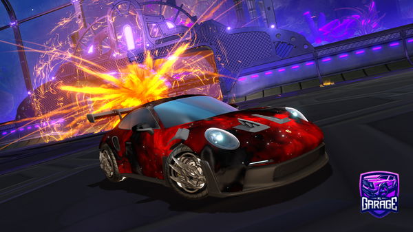 A Rocket League car design from Fgsamuraixl682