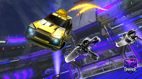 A Rocket League car design from broken_tv10