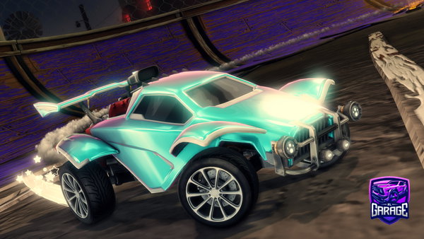 A Rocket League car design from Lolhub