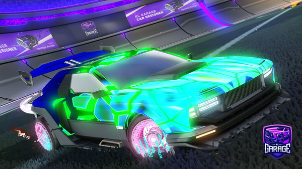 A Rocket League car design from Maicon345