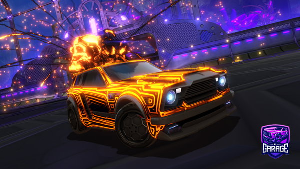 A Rocket League car design from KrazyBoss195