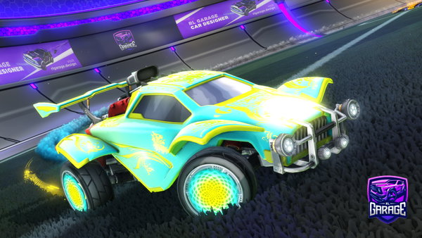 A Rocket League car design from Glc0901