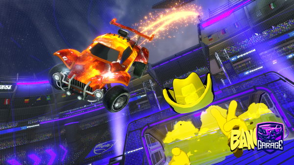 A Rocket League car design from yoyofrito