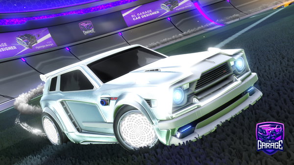 A Rocket League car design from Cvjk