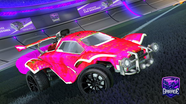 A Rocket League car design from DXRKMENACE