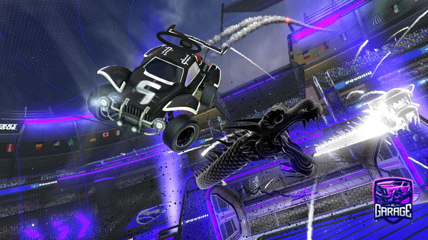 A Rocket League car design from Pekari