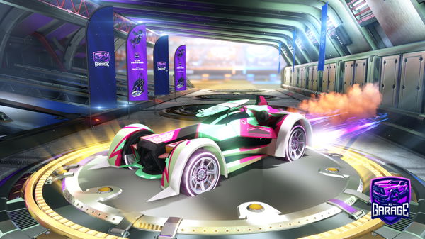 A Rocket League car design from Euq