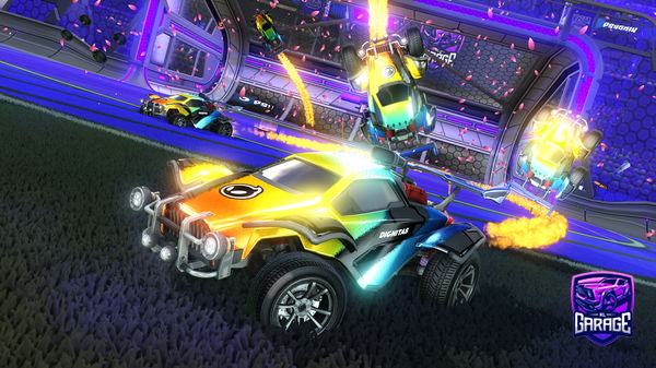 A Rocket League car design from Arctic21