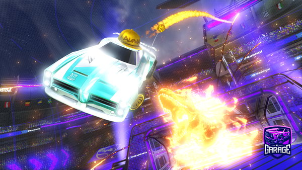 A Rocket League car design from Zz_fantome
