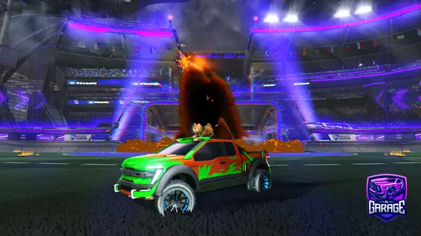 A Rocket League car design from PuggyGamer21